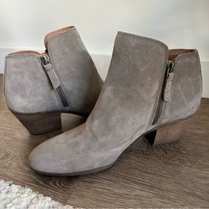 CLEARANCE Frye Judith Suede Ankle Booties